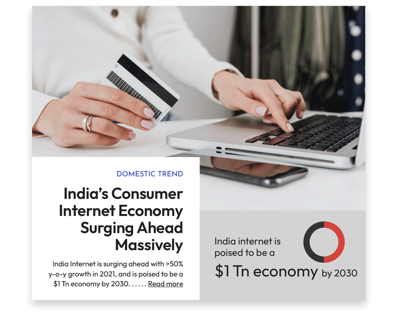 ndia’s Consumer Internet Economy Surging Ahead Massively