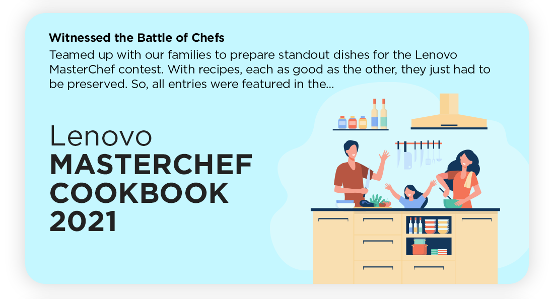 Lenovo MASTERCHEF COOKBOOK 2021