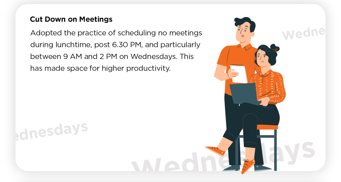 Cut Down on Meetings