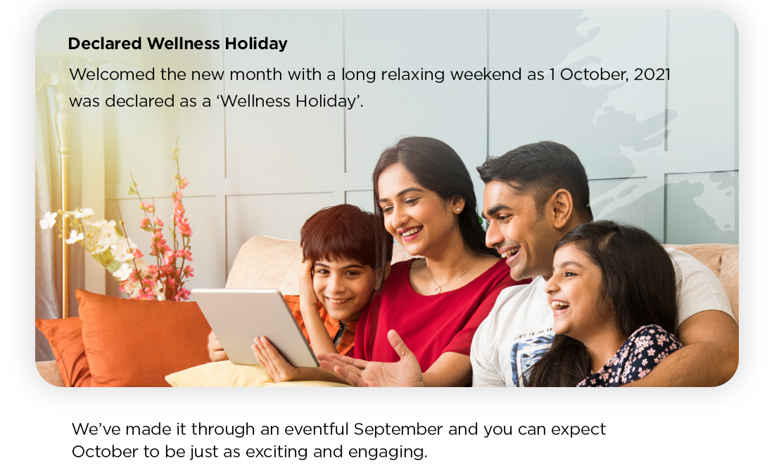 Declared Wellness Holiday