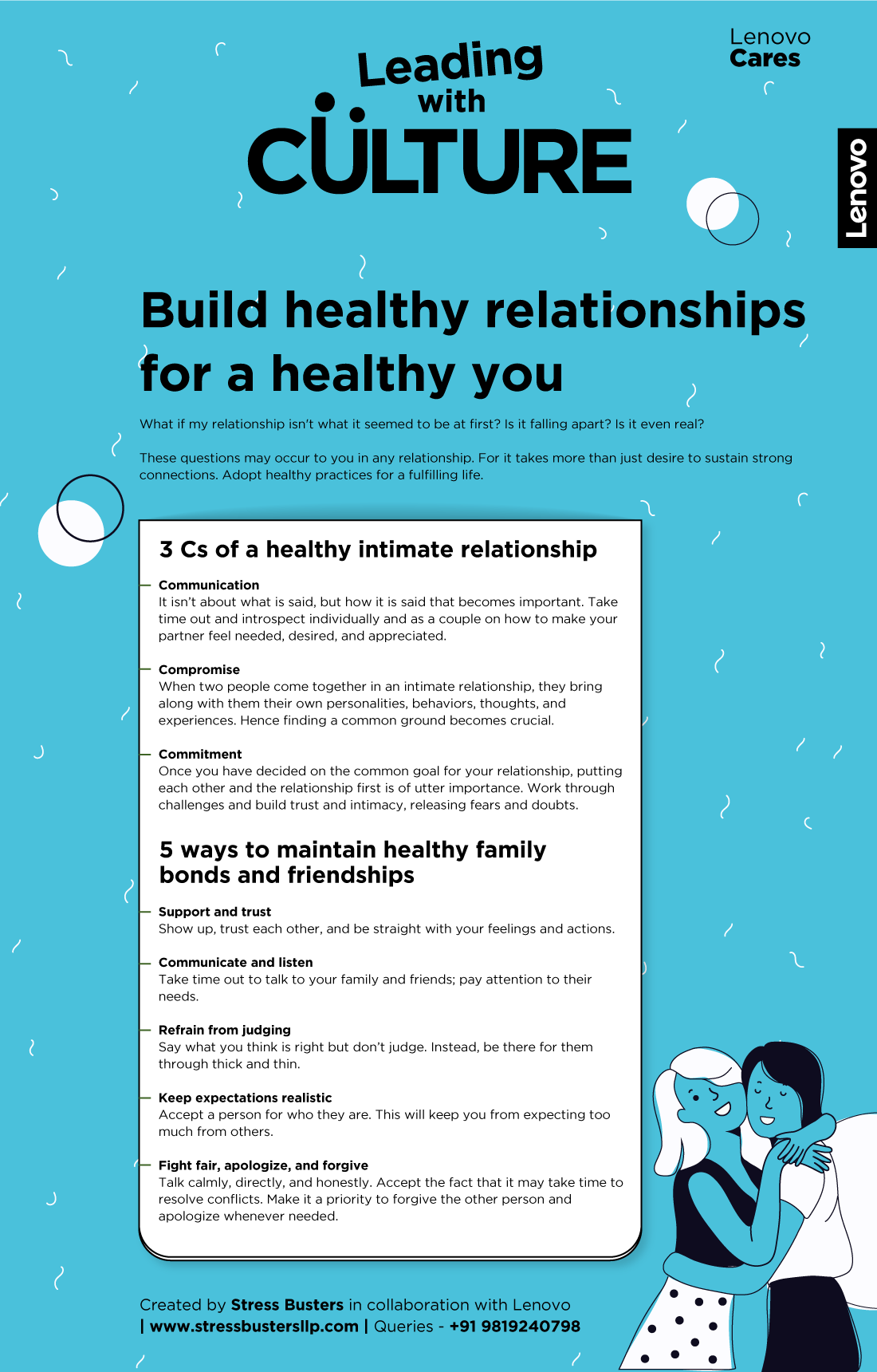 Build healthy relationships for a healthy you